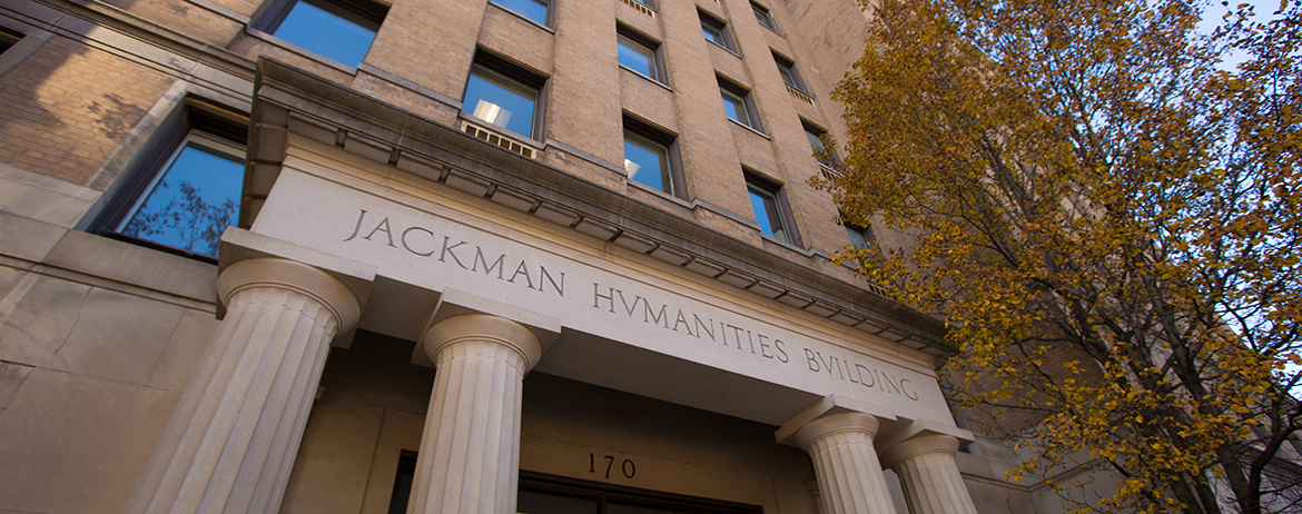 Exterior view of the Jackman Humanities Institute on Bloor Street.