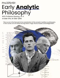 PHL325H5F Early Analytic Philosophy