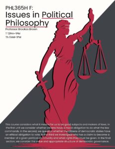 PHL365H5F Issues in Political Philosophy