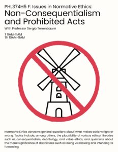 PHL374H5F Issues in Normative Ethics