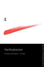Cover of "Verificationism: Its History and Prospects"