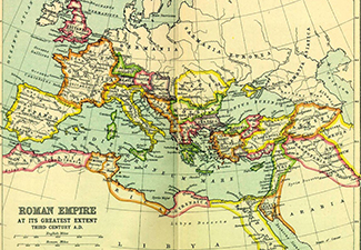 Full map of the Roman Empire