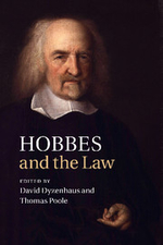 "Hobbes and the Law", by David Dyzenhaus and Thomas Poole. The book cover consists of a philosopher.