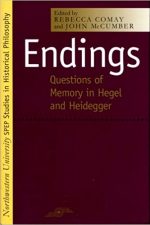 Cover of "Endings Questions of Memory in Hegel and Heidegger"